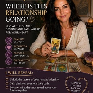 Love Tarot Reading Same Hour, Where Is This Relationship Going, Future Love Psychic Reading, Relationship & Commitment Tarot