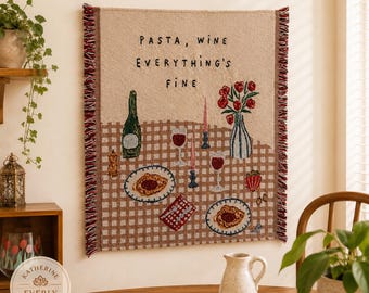 Woven Wall Hanging, Textile Art Wall, Handwoven Fabric, Boho Wall Tapestry, Boho Nursery Wall, Handmade Tapestry, Vintage Nursery Wall
