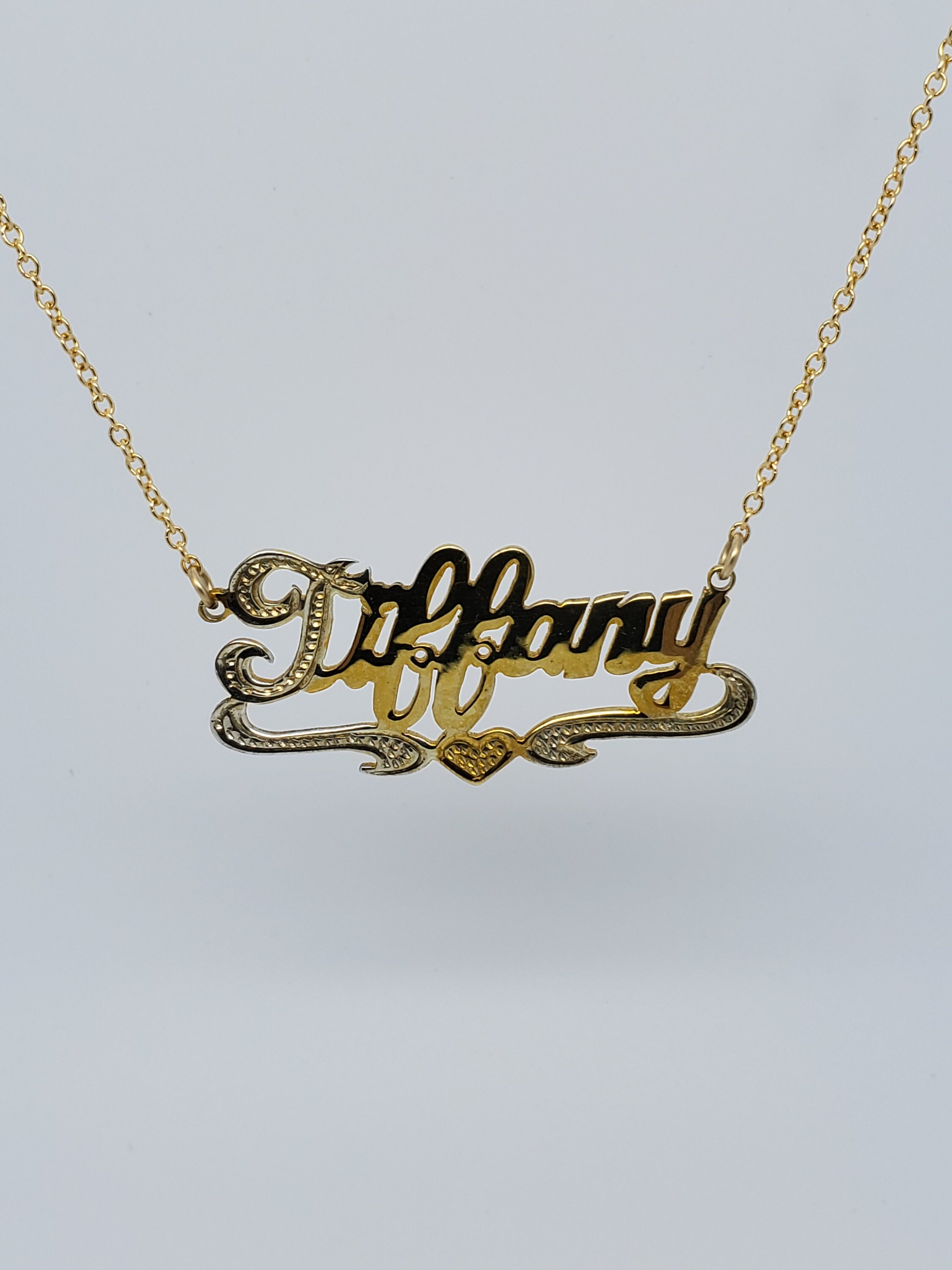 Nameplate Necklace. - Etsy New Zealand