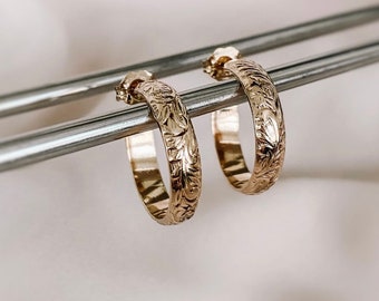 Chunky Gold Hoops, Chunky Silver Hoops, Gold Filled Chunky Hoops, Big Chunky Hoops, Gold Thick Hoop Earrings, Huggie Hoops