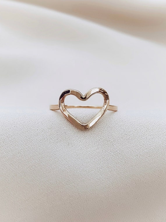 Orecchini pendenti a forma di cuore placcati in oro 14 carati