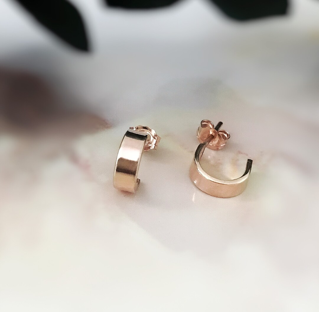 Huggie Hoop Earrings Gold, Huggie Hoop Earrings Silver, Small Huggie ...