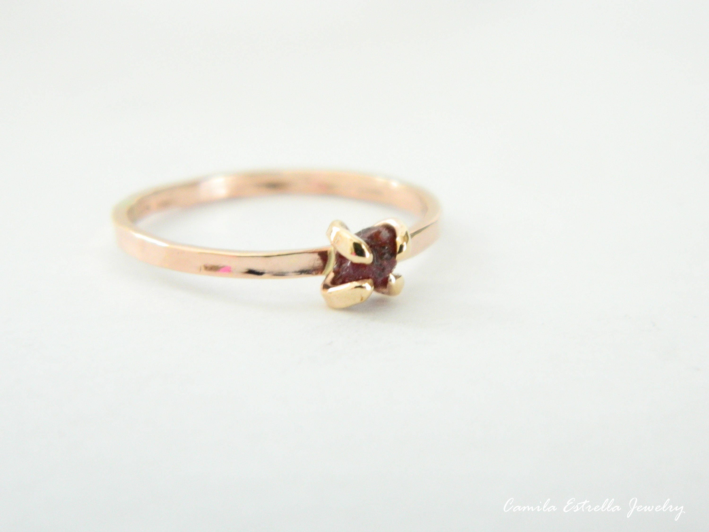 Ruby Engagement Ring Promise Ring Ruby Ring Ruby Stone Etsy