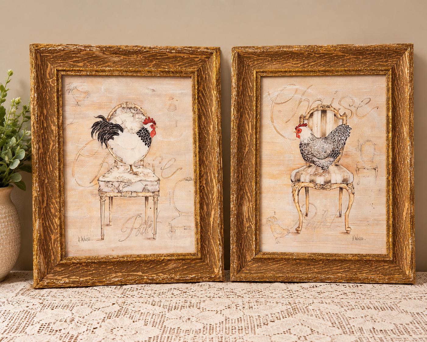 Kathryn White Canvas Art Country - Etsy