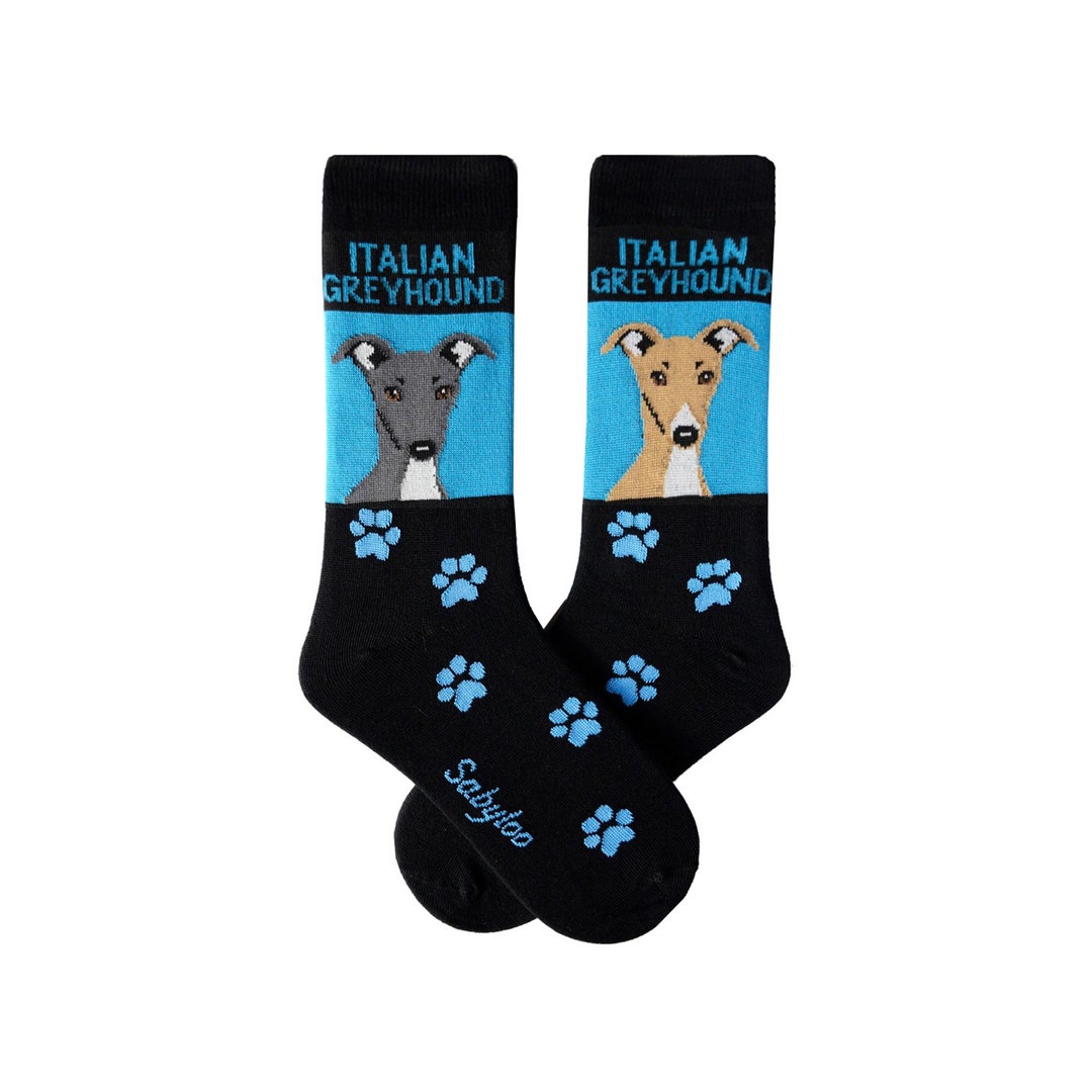 Italian Greyhound Dog Socks for Dog Lovers, Men and Women, Gift Etsy