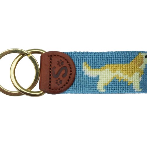 golden retriever key ring