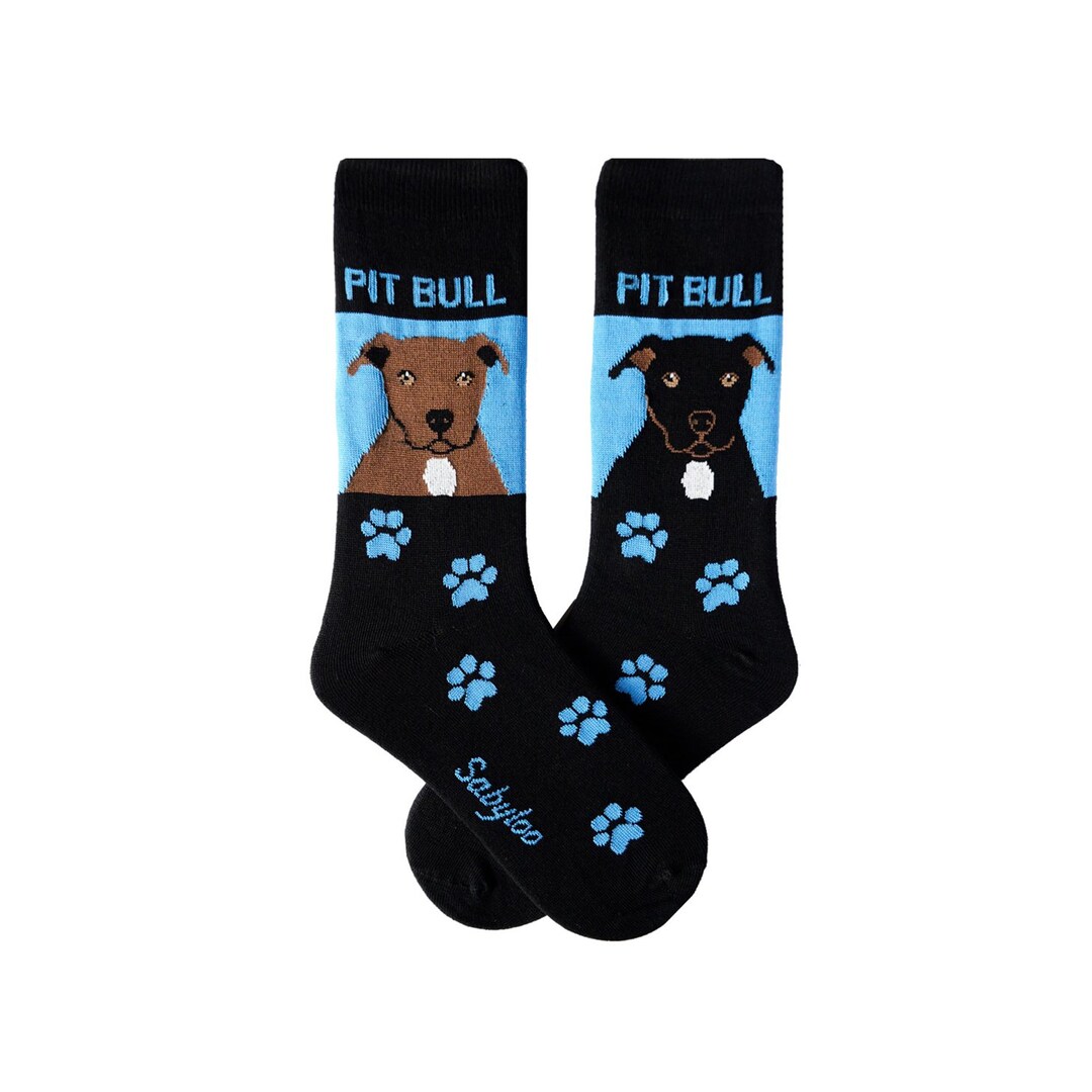 Pit Bull Dog Socks for Dog Lovers, Men and Women, Gift Etsy