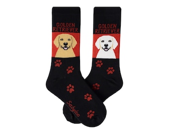 Golden Retriever Dog Socks for Dog Lovers, Men and Women, Gift