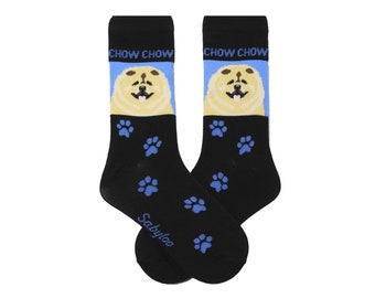 Chow Chow Dog Socks for Dog Lovers, Men and Women, Gift