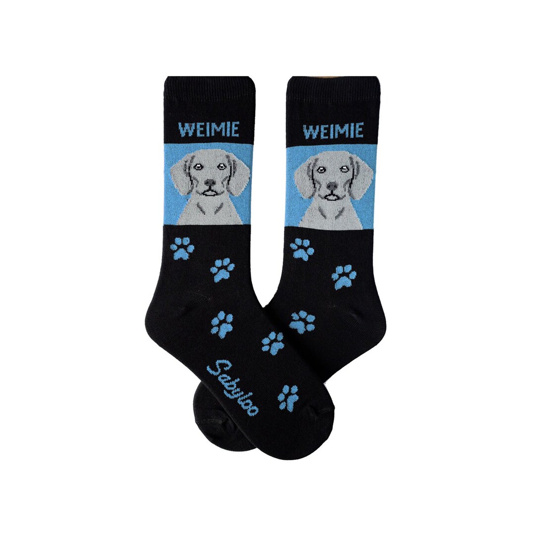 Weimaraner Dog Socks for Dog Lovers Men and Women Gift Etsy