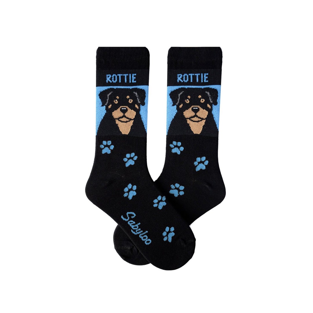 Rottweiler Dog Socks for Dog Lovers, Men and Women, Gift Etsy