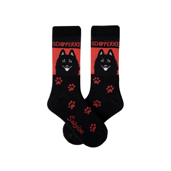 Schipperke Dog Socks for Dog Lovers, Men and Women, Gift