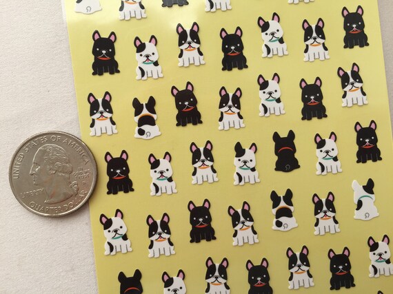 Kawaii Dog Stickers Mini Stickers Shiba Inu French Bulldog
