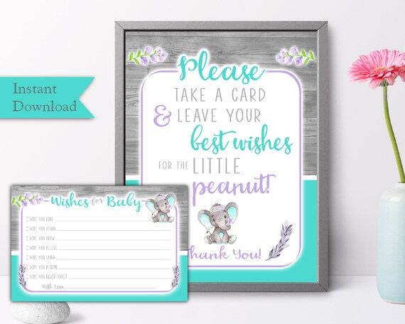 wish baby shower decorations