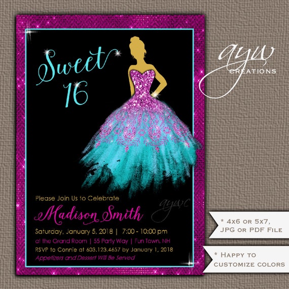 sweet sixteen birthday party