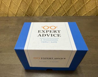 Expert Advice — Funny Family Card Game, Clean All Ages Game Night Gift, Christmas Stocking Stuffer, Family Reunion & Grandparent Gift