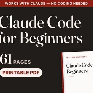 Claude Code Guide for Small Business Owners | AI Workflows, No Coding (PDF Download)
