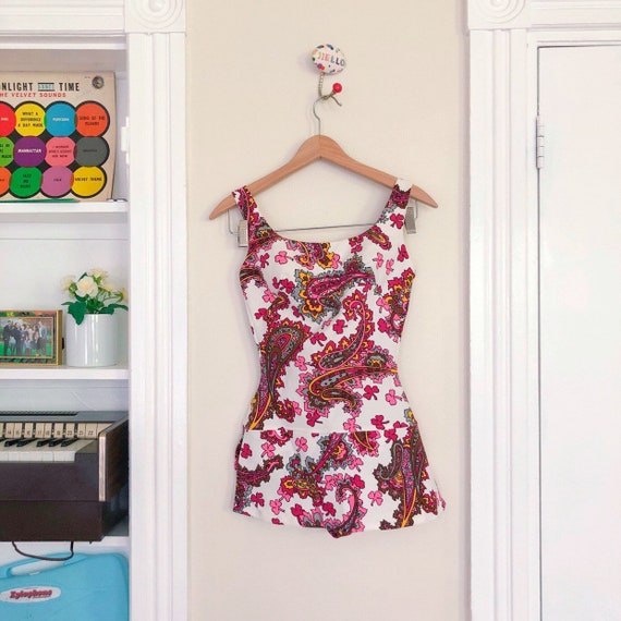 50s 60s Designer Rose Marie Reid Swimsuit