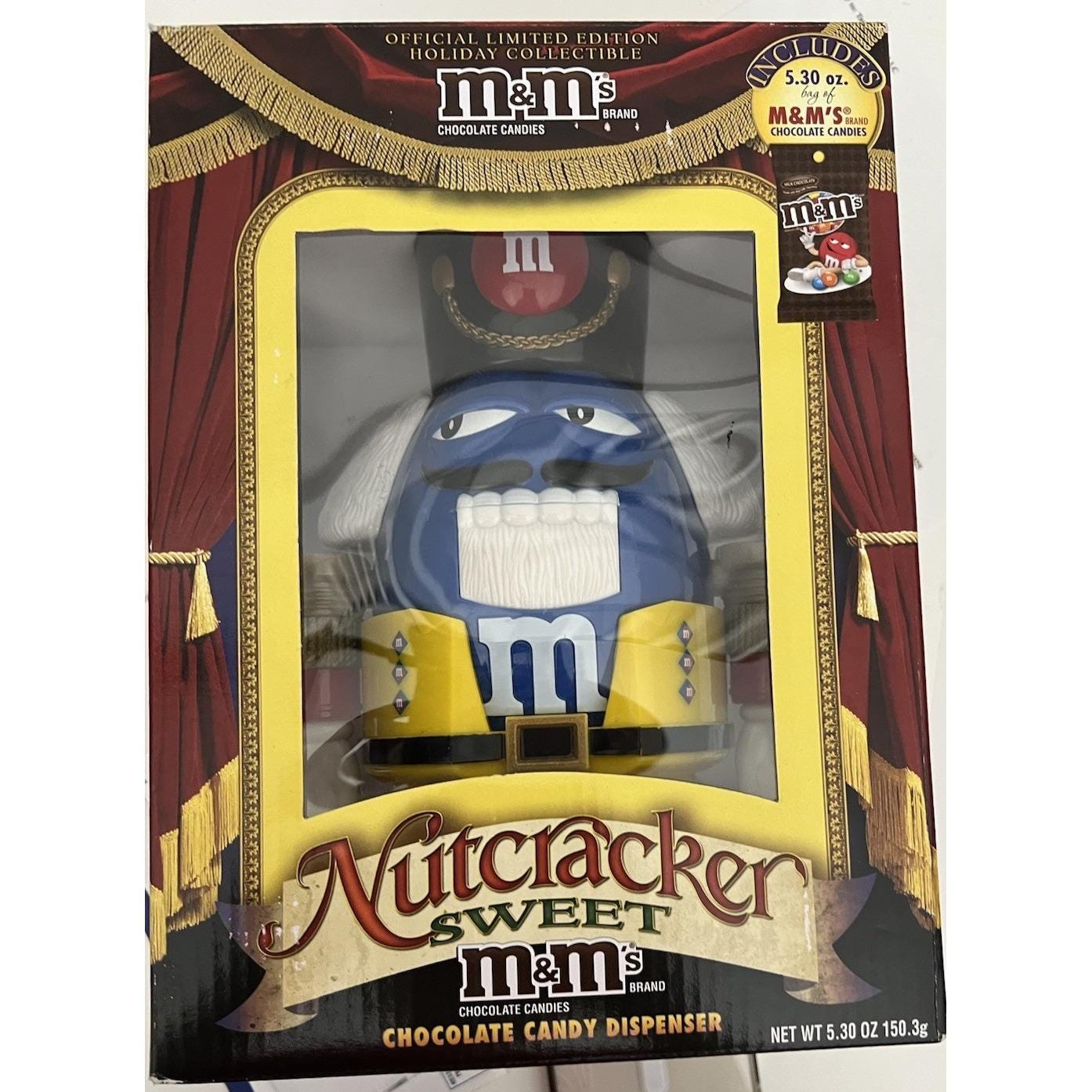 M&m Nutcracker Dispenser - Etsy