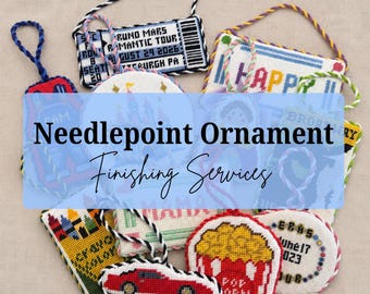 Needlepoint Ornament Finishing Services