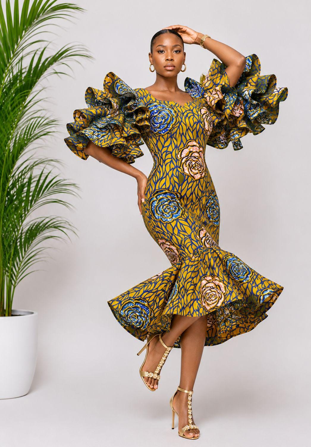 ghana ladies fashion dresses Ghanaian for Women modern ghana traditional clothing
