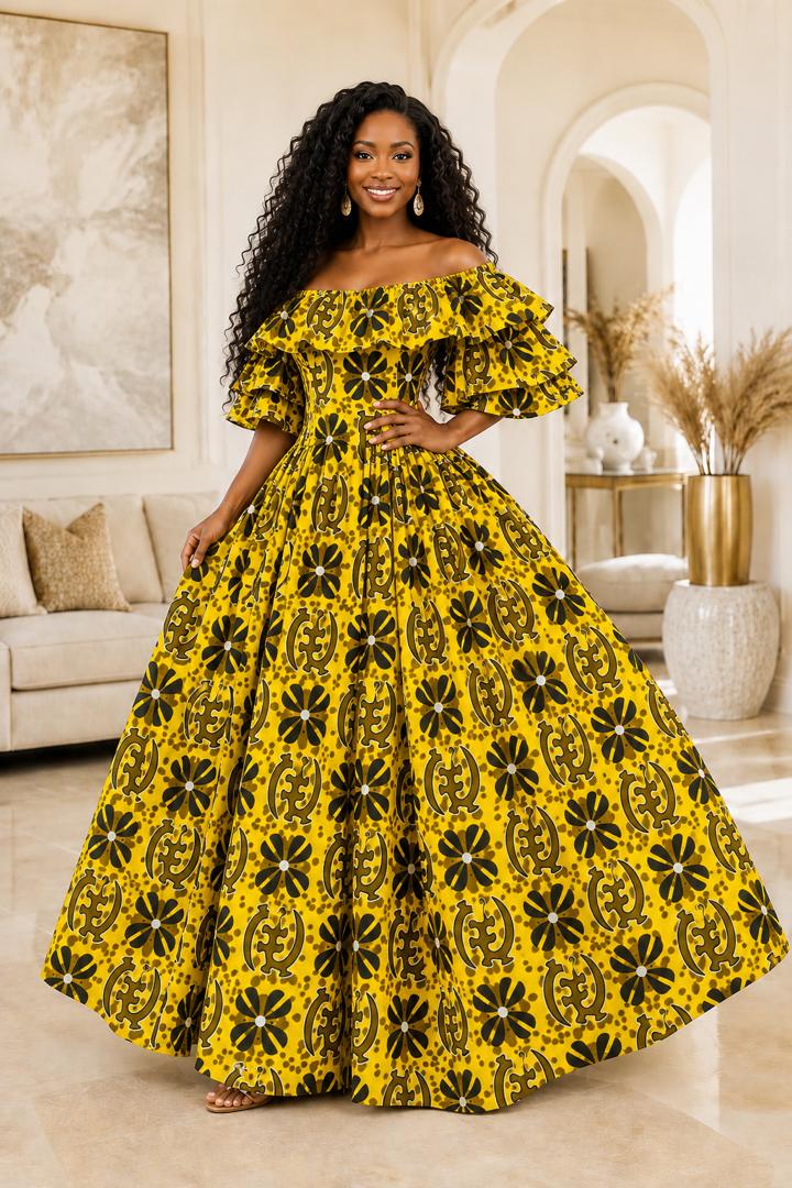 yellow dress for birthday party Material:Midweight Sandwashed Silk Satin Size_XXL - US 12 The top of dress ARRANGE cowl neck asymmetric