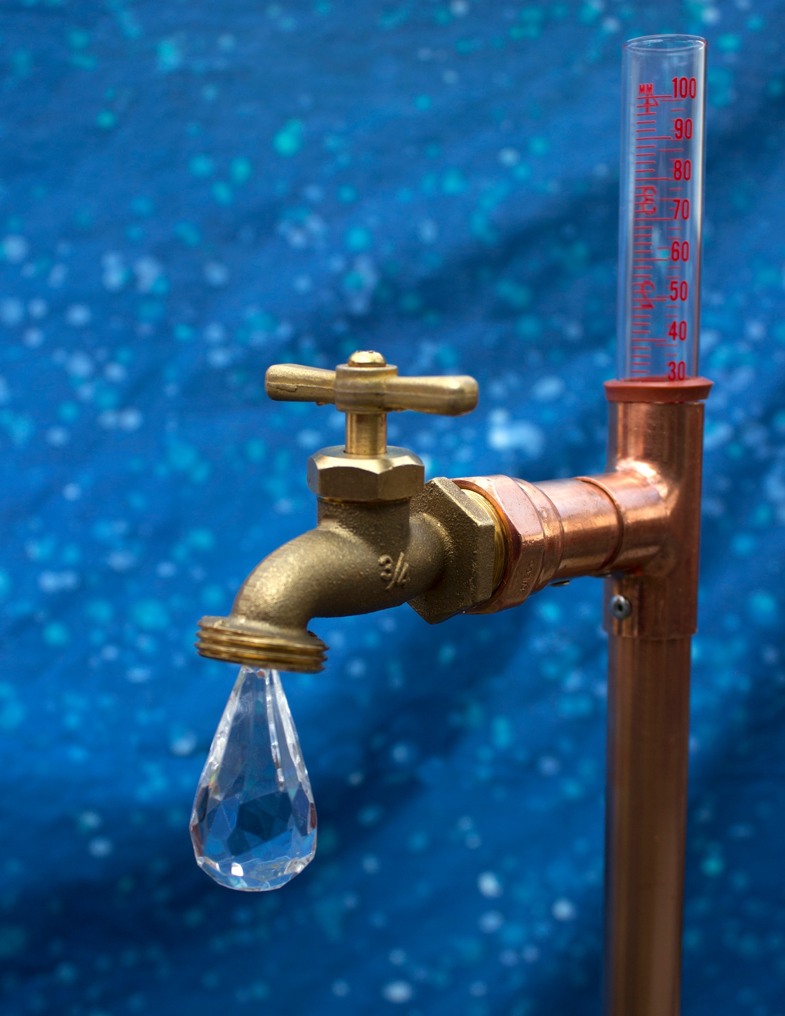 RAIN GAUGE Copper Rain Gauge Copperdreamz Etsy