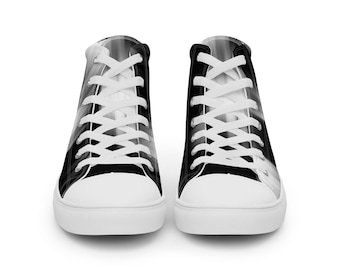 Zapatillas de lona de caña alta para hombre