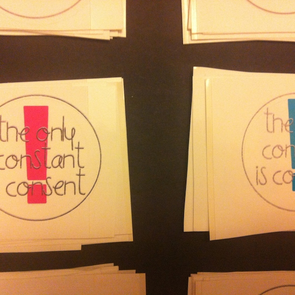 The Only Constant Is Consent Sticker