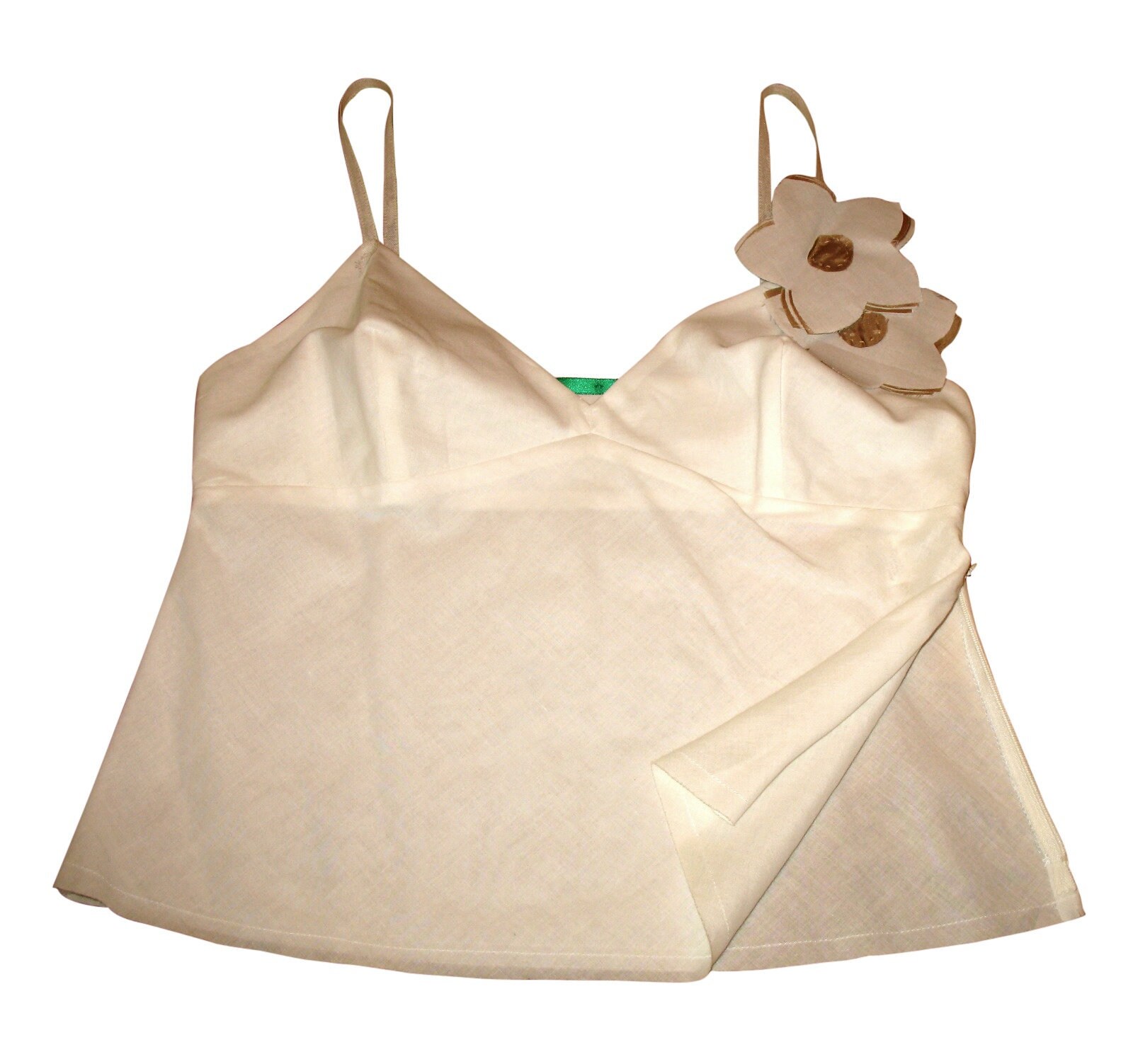 White Cami Cotton Camisole Strappy Tank 
