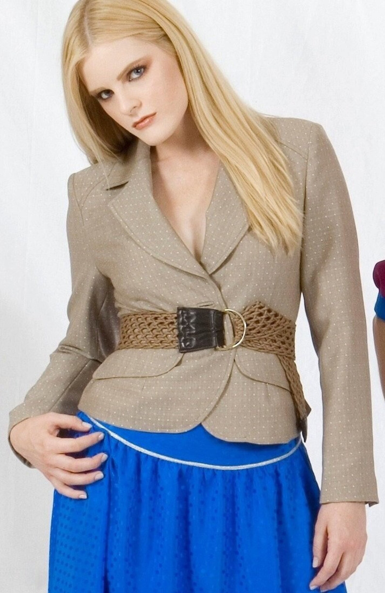 Fitted Blazer Womens Beige Blazer Womens Slim Fit Blazer Etsy