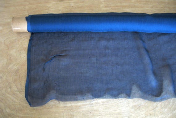 navy blue chiffon fabric