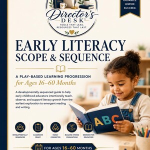 Director's Desk™ Early Literacy Scope Sequence | Preschool Curriculum Guide (PDF)