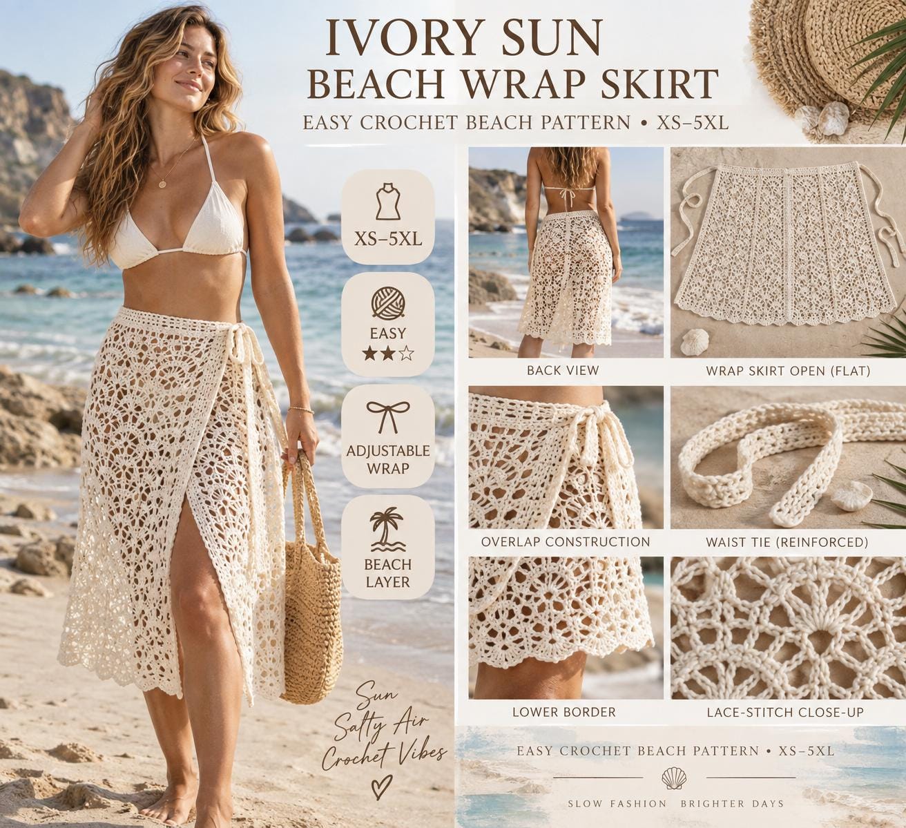 Crochet Lace Skirt - Etsy