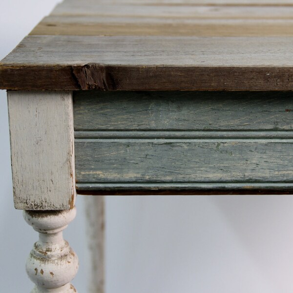 RESERVED New Orleans Reclaimed Wood Table - Eco Friendly Furniture