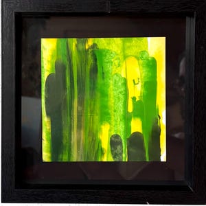 N.º 21 Pintura acrílica abstracta única