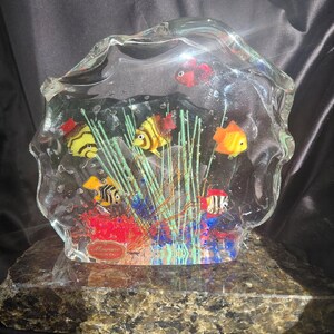 Original Murano Glass Fish Aquarium - Etsy