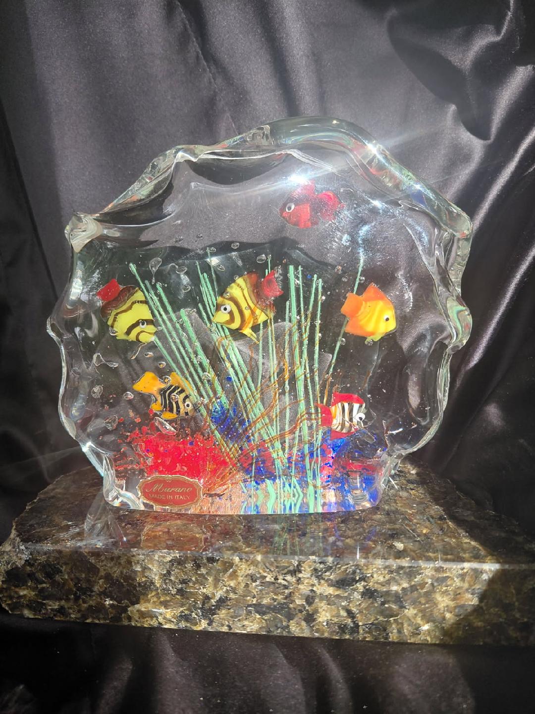 Murano Aquarium - Etsy