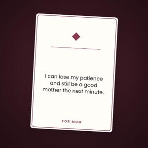 Personalized Mom Affirmation Cards, Custom Encouragement Deck, Birthday Gift, Keepsake, Instant Digital Download image 7