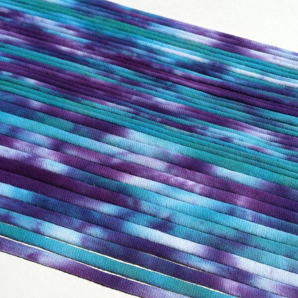 Crafting Cords Purple and Blue Tie Dye - Package of 26