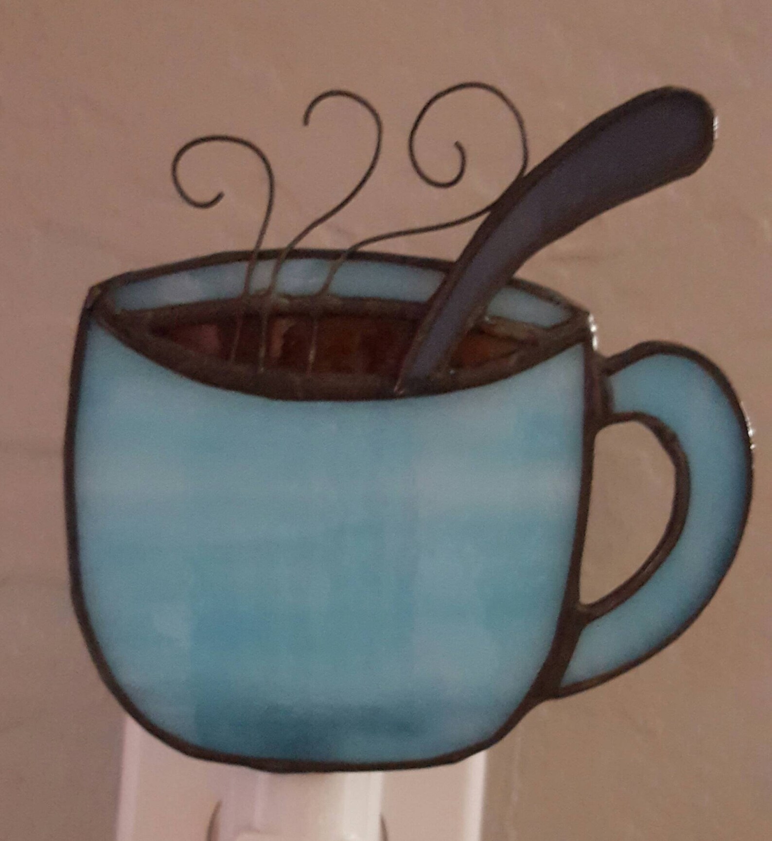 Coffee Cup Night Light Etsy