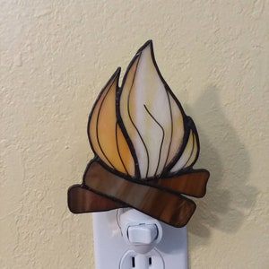 Campfire Night Light