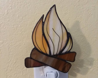 Campfire Night Light