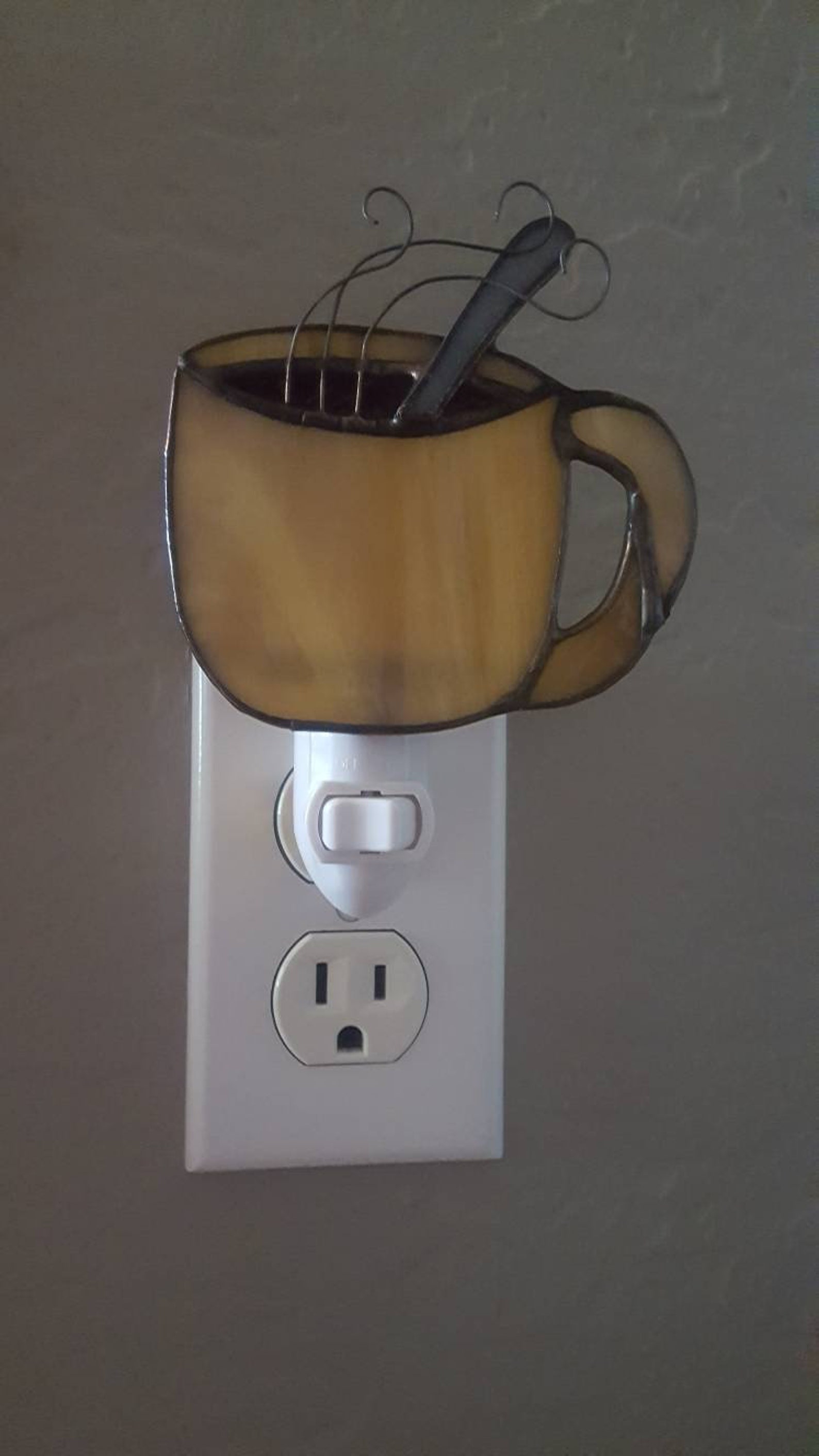 Coffee Cup Night Light Etsy
