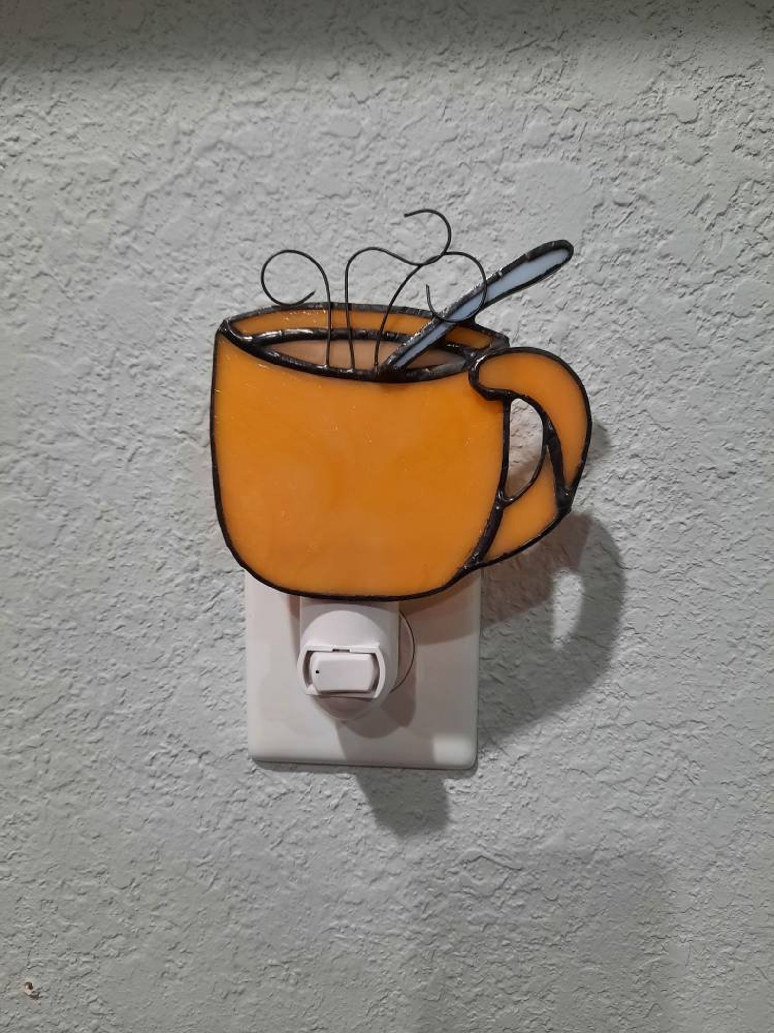 Coffee Cup Night Light Etsy