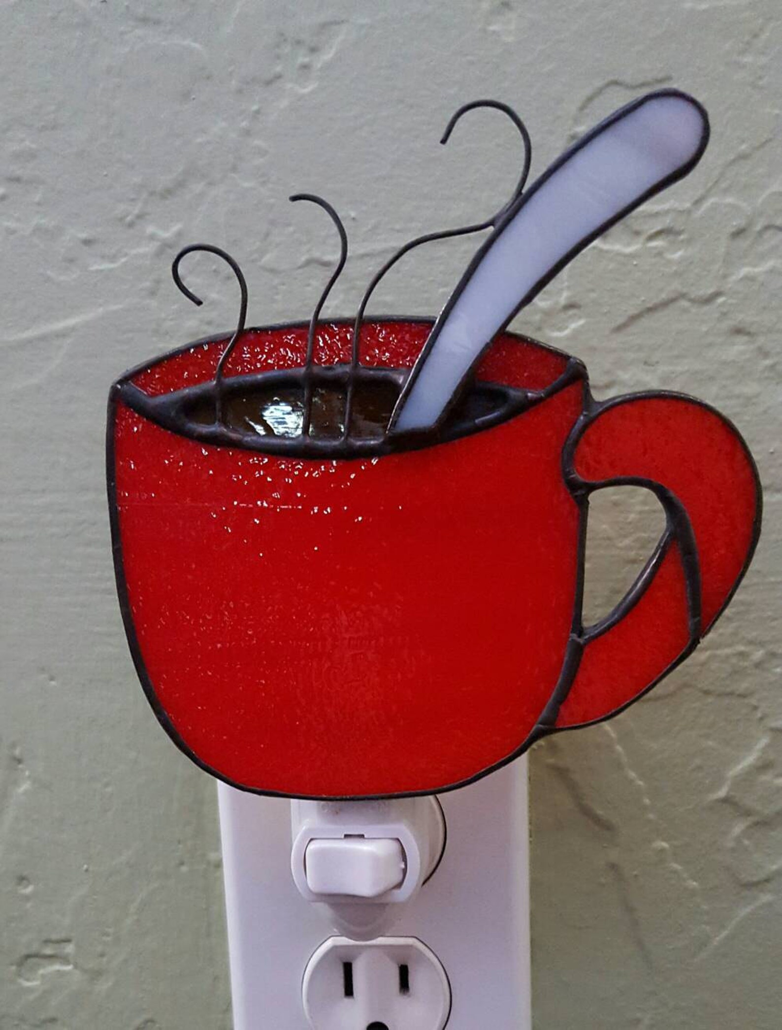Coffee Cup Night Light Etsy