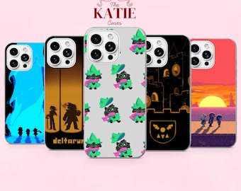 Deltarun Phone Case Kris Susie Spamton Cover for iPhone 17Pro, 16, 15, 14, 13, 12, Samsung S26, S25, S24, S23Fe, A16, A56, Pixel 10, 9Pro