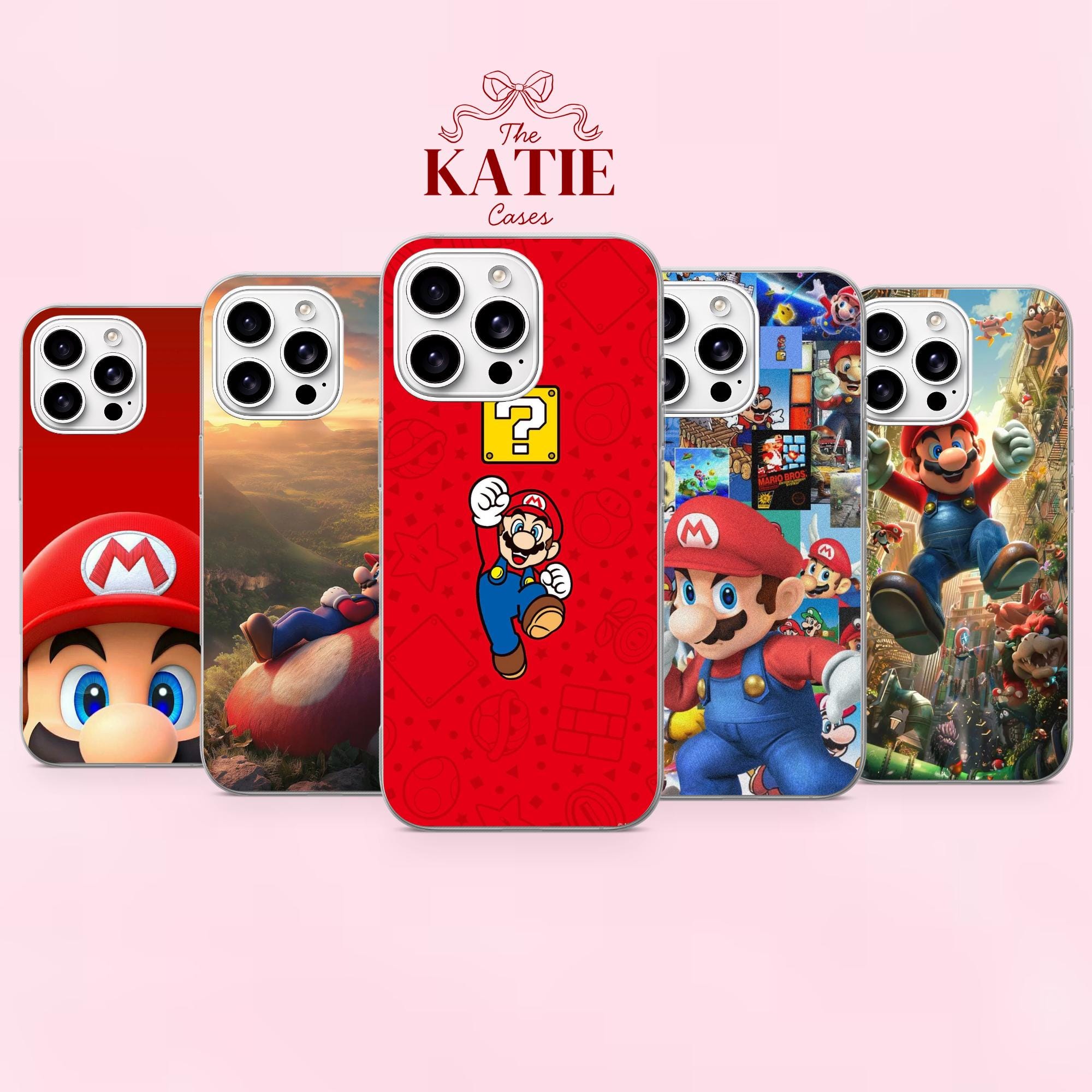 iPhone 15 Case Mario - Etsy