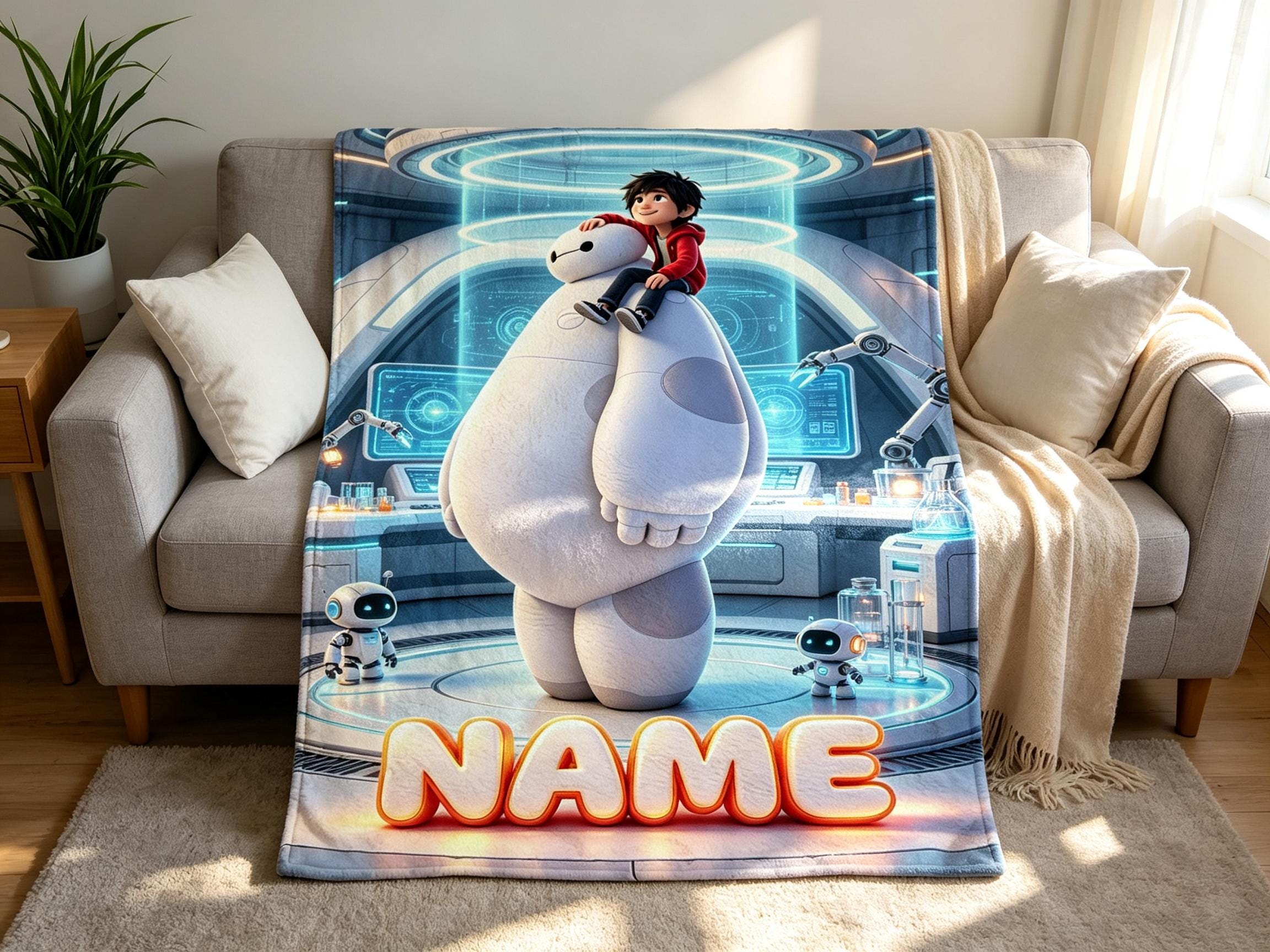 Baymax Blanket - Etsy