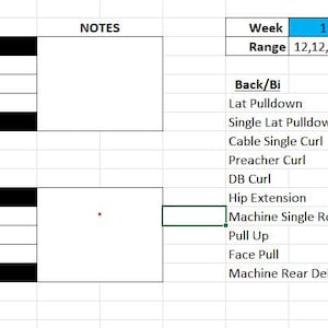 6 Week Powerlifting Program Template